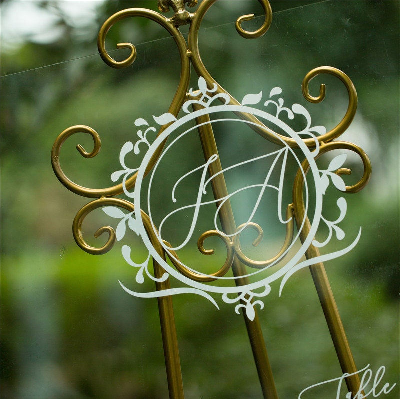 Modern Acrylic Wedding Table Seating Plan Sign thumbnail 3