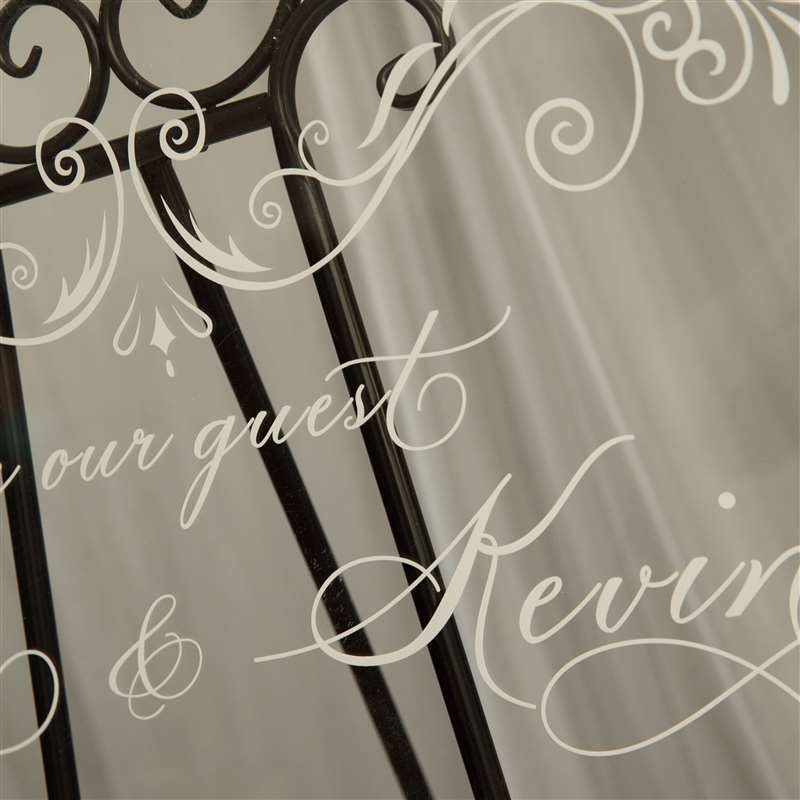 Acrylic Wedding Table Seating Plan, Elegant Reception Sign thumbnail 4
