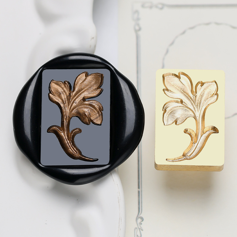 Arabesque Motif Wax Seal Stamp image 1