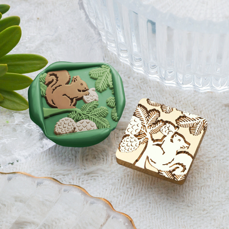 Little Squirrel Wax Seal Stamp image 1