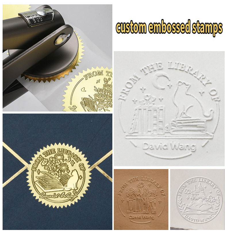 Rose Gold Custom Handheld Embosser thumbnail 5