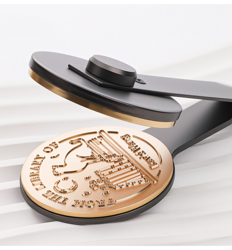 Rose Gold Custom Handheld Embosser thumbnail 3
